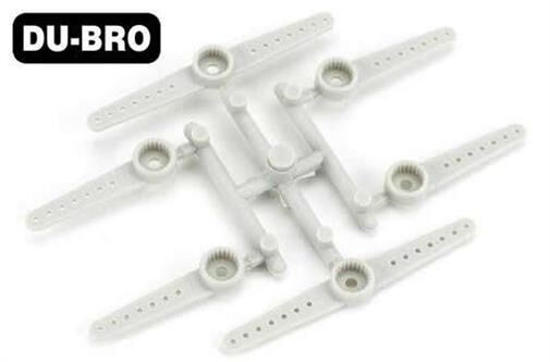 DU-BRO Servohebel Speziel Flugzeug Micro Servo Arms XL (JR, Airtronics) (6 Stk.) / DUB931