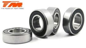 Team Magic Kugellager metrisch 5x10x4mm Gummidichtung (4...