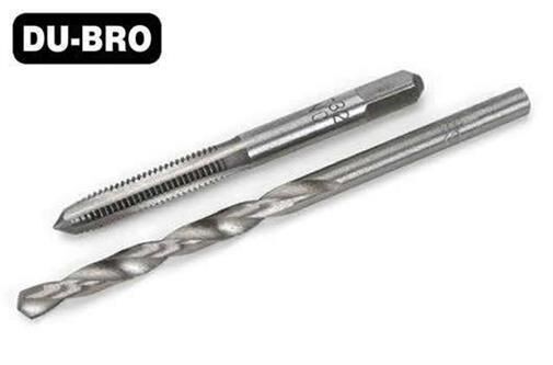 DU-BRO Werkzeug 4mm Gewindebohrer und Bohrer Set (1 Set) / DUB373