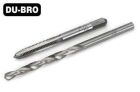 DU-BRO Werkzeug 4mm Gewindebohrer und Bohrer Set (1 Set) / DUB373