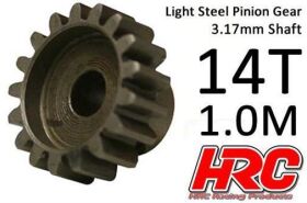 HRC Racing Motorritzel 1.0M / 3.17mm Achse Stahl Leicht...