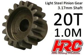 HRC Racing Motorritzel 1.0M / 3.17mm Achse Stahl Leicht...