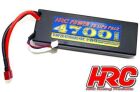 HRC Racing Akku LiPo 2S 7.4V 4700mAh 40C RC Car HRC 4700 Hard Case Ultra T (Deans Kompatible) Stecker / HRC02247D