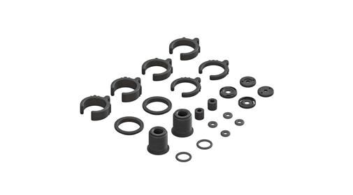 Arrma Ersatzteil AR330451 Composite Shock Parts/O-Ring Set (2) / ARAC8940