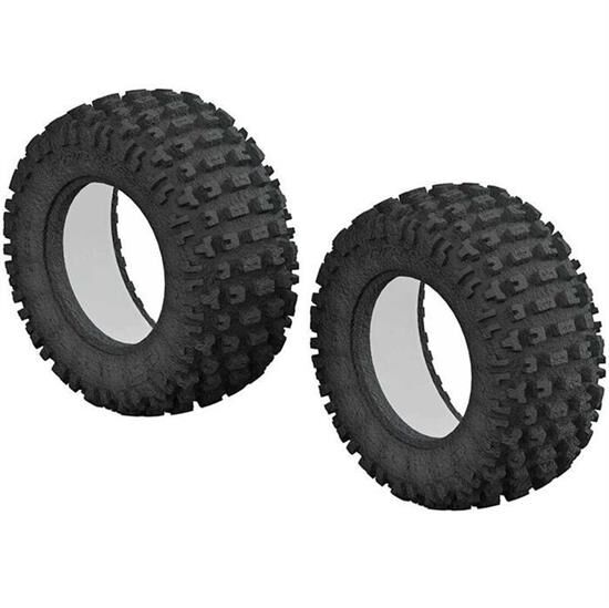 ARRMA Ersatzteil AR520044 1/10 dBoots Fortress Short Course Front/Rear 3.0/2.2 Tire & Inserts (2) / ARAC9431