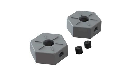 Arrma Ersatzteil AR310871 Wheel Hex Metal 14mm BLX 3S (2) / ARAC9472