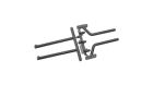 Axial Ersatzteil AX80082 Tube Frame Brace Set Wraith / AXIC0082