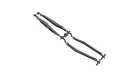 Axial Ersatzteil AX31109 Rear 4-Link Set Yeti / AXIC1109