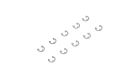 Axial Ersatzteil AXA1391 E4 E-Clip (10) / AXIC1391
