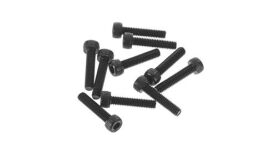 Axial Zylinderkopfschraube M2.6x12mm schwarz (10...