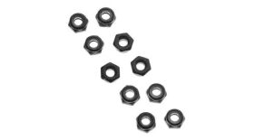 Axial Mutter Thin Nylon Locking Hex M3 schwarz (10...