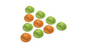 Axial Gate Marker Set grün orange (10) / AXIC2014