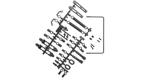 Axial Ersatzteil AX31331 Rear Sway Bar Set Soft RR10 / AXIC3331