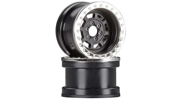 Axial Ersatzteil AX08142 2.2 Trail ReadyHD Series Wheels Chrome (2) / AXIC8142