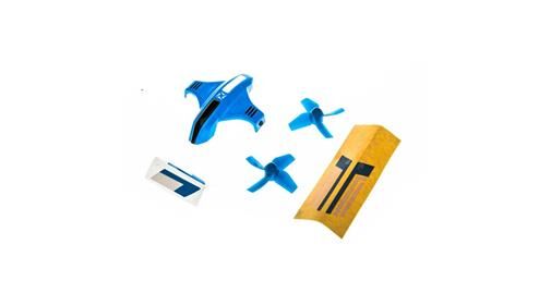 Blade Ersatzteil Canopy option set (blue) with props Landslide / BLH9809