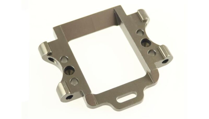 Amewi 102261 Querlenkerhalter hinten Aluminium, gun metal / 004-102261TI
