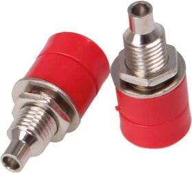 Robbe BUCHSEN 4MM ROT FÜR BANANENSTECKER 4STK. / 40036