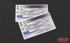 RC4WD Chevrolet Blazer Decal Sheet Set for Chevy Blazer...