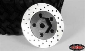 RC4WD 1.9 5 Lug Steel Wheel Hex Hub with Brake Rotor /...
