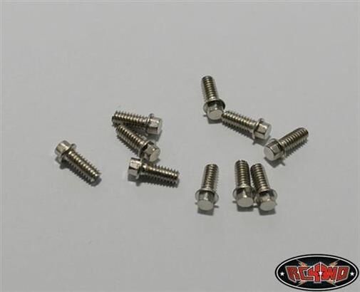 RC4WD RC4WD Miniature Scale Hex Bolts (M2 x 5mm) (Silver) / RC4ZS0624