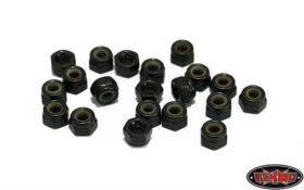 RC4WD Nylock Nuts M3 (Black) / RC4ZS0629