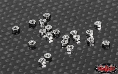 RC4WD Regular M1.6 Nuts (Silver) / RC4ZS1230