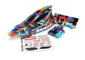 TRAXXAS Karo Bandit Rock n Roll (lackiert mit Decals) /...