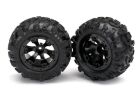 TRAXXAS Reifen & Felgen montiert (Geode schwarz, Canyon AT tires) / TRX7277