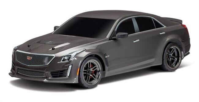 TRAXXAS Karo, CADILLAC CTS-V, silber lackiert inkl. Decals / TRX8391X