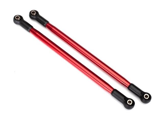 TRAXXAS Aufhänungs-Link, hinten oben Alu rot 10x206mm, center to cen / TRX8542R