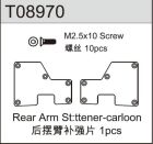 Team C Carbon Querlenkerversteifung (hinten) 1:8 Comp. Buggy TM8E / T08970