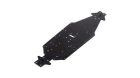 Arrma Ersatzteil AR320197 Chassis Aluminum LWB Silver/Blue Kraton / ARAC3740