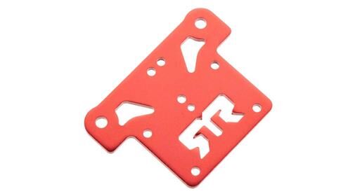 Arrma Ersatzteil AR320195 Top Plate Aluminum Silver/Blue / ARAC9387