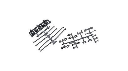 Axial Ersatzteil AX80085 Univ Mount 5 Bucket Light Bar Black / AXIC8085