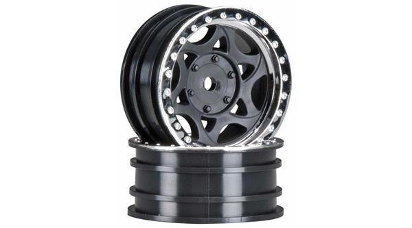 Axial Ersatzteil AX08140 1.9 Walker Evans Street Whl Chr/Blk (2) / AXIC8140