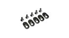LOSI Ersatzteil EngineMntInsert&Screws, BLK, 21T(5) 5ive-T 2.0 / LOS252105