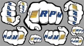 RPM RPM Fist Logo Decal Sheets / RPM70020