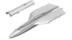 Multiplex Ersatzteil Rumpf mit Deckel FunJet Ultra 2 /...