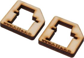 Robbe Modellsport CNC SERVORAHMEN FS 133 BB MG (1 PAAR) /...