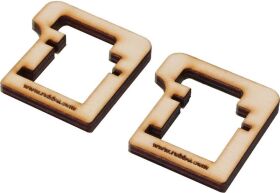 Robbe Modellsport CNC SERVORAHMEN FS 282 BB MG (1 PAAR) /...