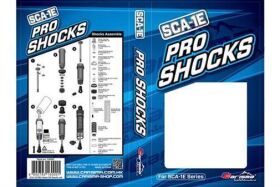 Carisma RC SCA-1E Pro Alum Oil Shocks Set / CA-16000