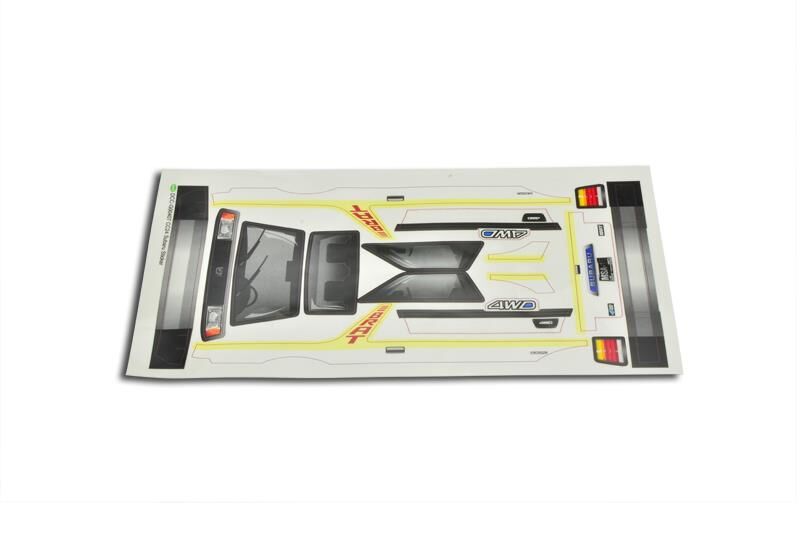 Carisma MSA-1E SUBARU BRAT STICKER SHEET / CA-16074