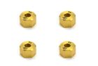 Carisma RC SCA-1E Brass Weight Wheel Hex Set 4pcs / CA-16083