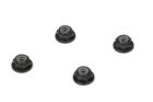 Carisma MSA-1E M2 Wheel Lock Nut Set (Black) 4pcs / CA-16092