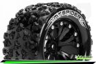 Louise MT-SPIDER 1/10 Monster Truck Fertig Verklebt Sport Felgen 2.8 Schwarz 0-Offset Hex 12mm / T3203SB