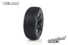 Medial Pro Racing Reifen und Felgen verklebt Velox M3 Soft Schwarze Felgen Vorder SLASH 2WD / MP-6105-M3