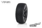 Medial Pro Racing Reifen und Felgen verklebt Viper M3 Soft Schwarze Felgen Vorder SLASH 2WD / MP-6125-M3