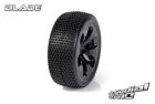 Medial Pro Racing Reifen und Felgen verklebt Blade M4 Super Soft Schwarze Felgen Vorder SLASH 2WD / MP-6135-M4