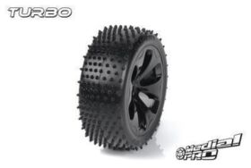 Medial Pro Racing Reifen und Felgen verklebt Turbo M3...