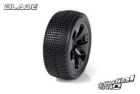 Medial Pro Racing Reifen und Felgen verklebt Blade M4 Super Soft Schwarze Felgen Hinter + Vorder Slash 4WD, Hinter Slash 2WD / MP-6335-M4